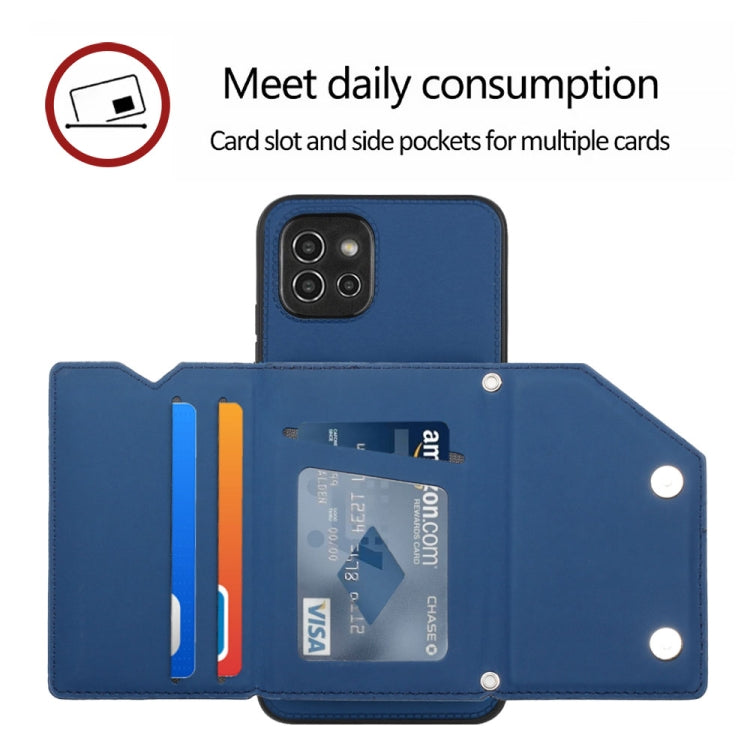 For Samsung Galaxy A03 164mm Skin Feel PU + TPU + PC Phone Case