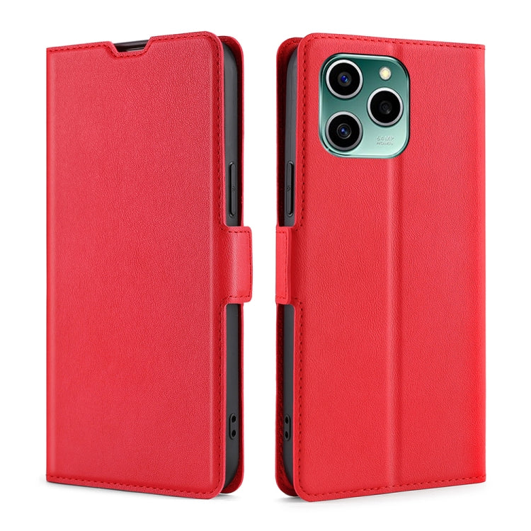 For Honor 60 SE Ultra-thin Voltage Side Buckle Flip Leather Case