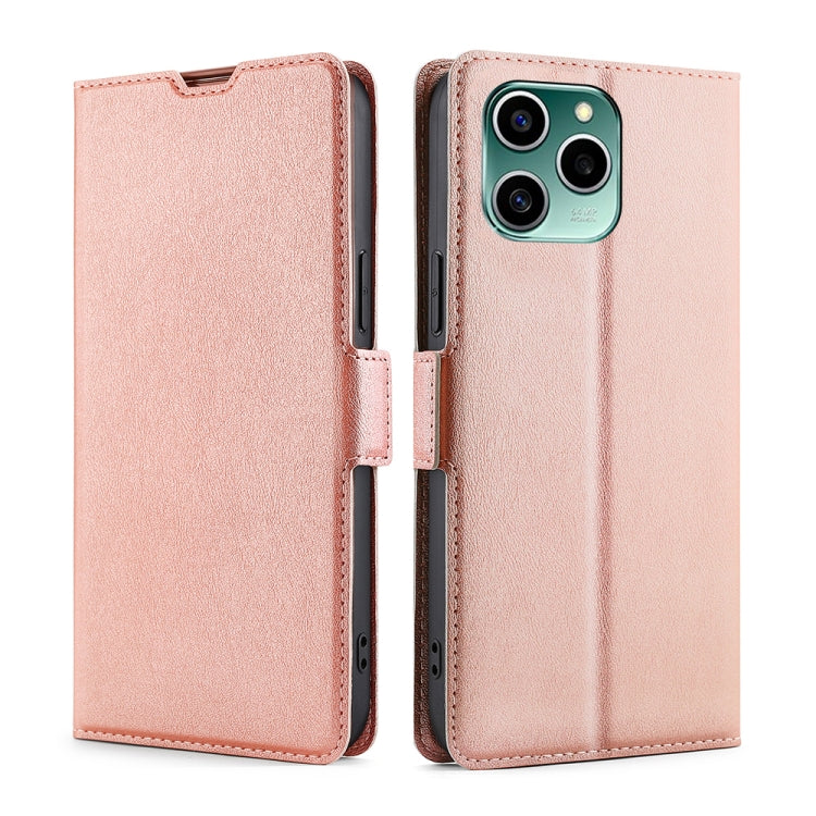 For Honor 60 SE Ultra-thin Voltage Side Buckle Flip Leather Case