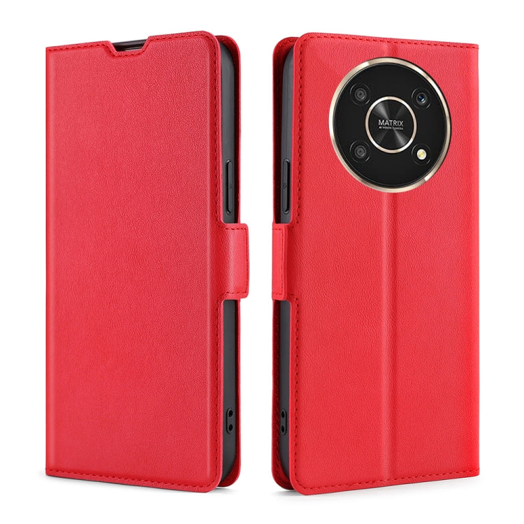 For Honor X30 Ultra-thin Voltage Side Buckle Flip Leather Case