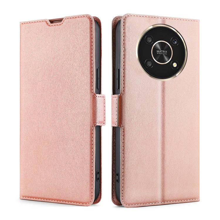 For Honor X30 Ultra-thin Voltage Side Buckle Flip Leather Case