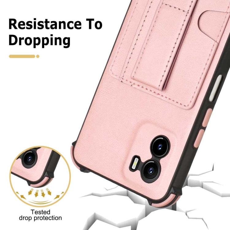 For vivo Y15s 2021 Dream PU + TPU Four-corner Shockproof Phone Case