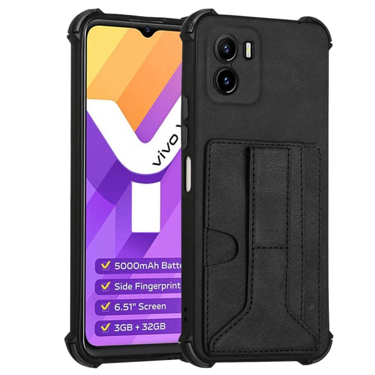 For vivo Y15s 2021 Dream PU + TPU Four-corner Shockproof Phone Case