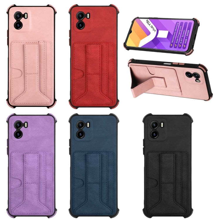 For vivo Y15s 2021 Dream PU + TPU Four-corner Shockproof Phone Case