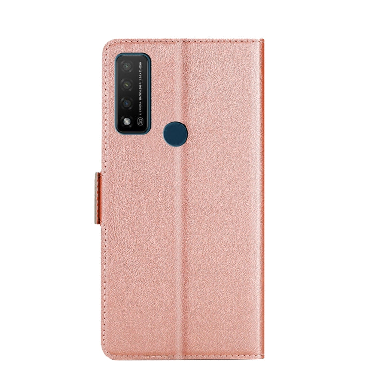 For TCL Bremen 5G / 20AX 5G / 20R 5G Ultra-thin Voltage Side Buckle PU + TPU Leather Phone Case