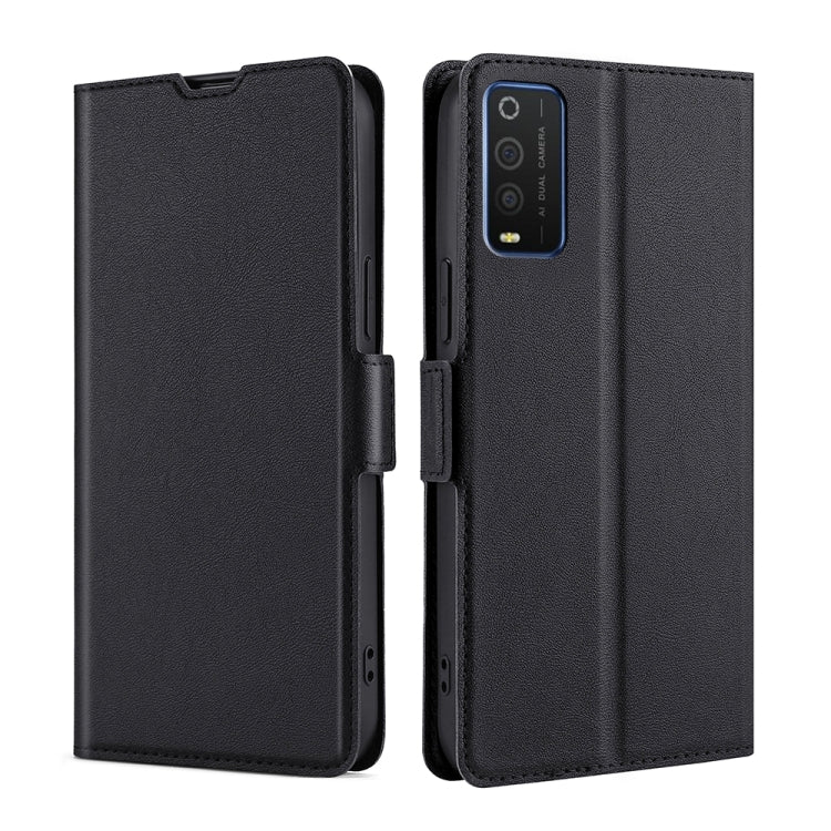 For TCL 205 Ultra-thin Voltage Side Buckle PU + TPU Leather Phone Case
