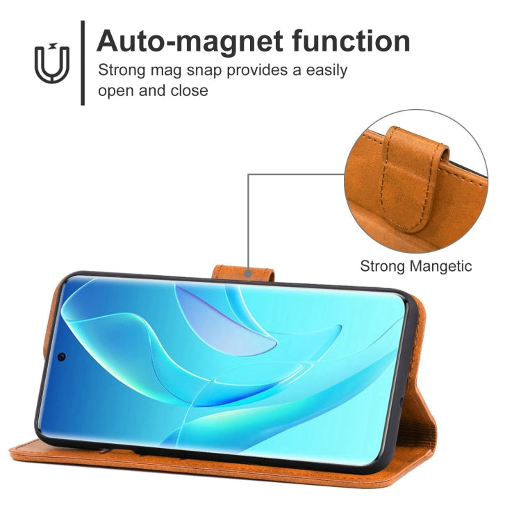 For Honor 60 Pro Leather Phone Case