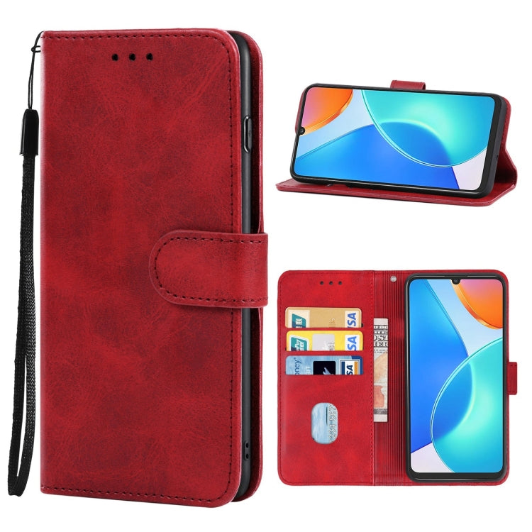 For Honor Play 30 Plus Leather Phone Case