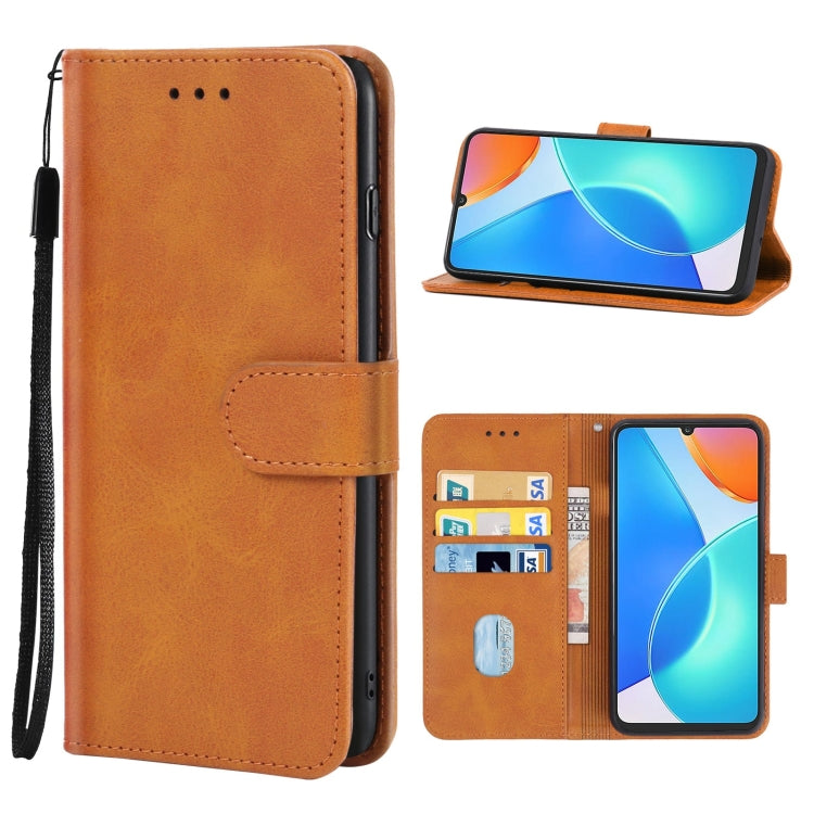 For Honor Play 30 Plus Leather Phone Case