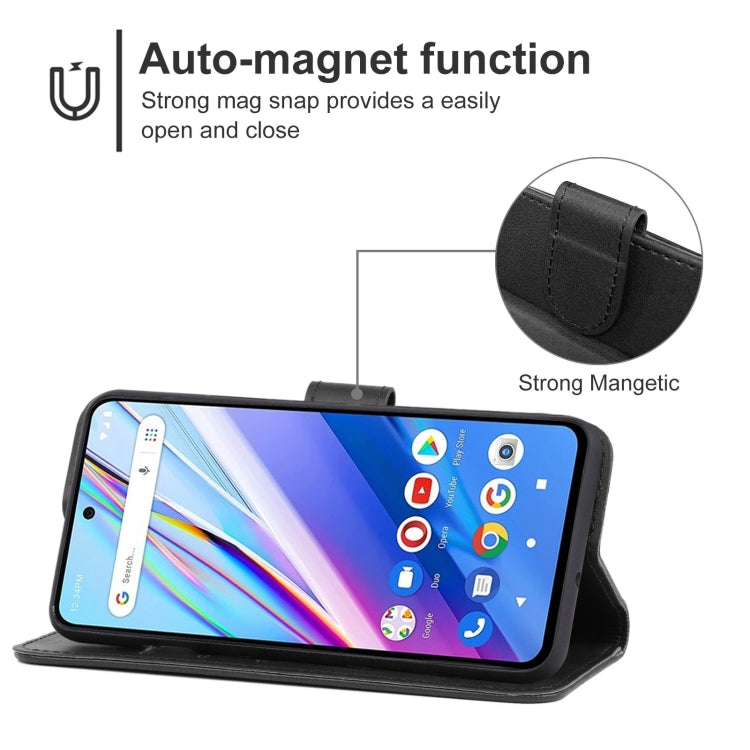 For BLU G91 Pro Leather Phone Case