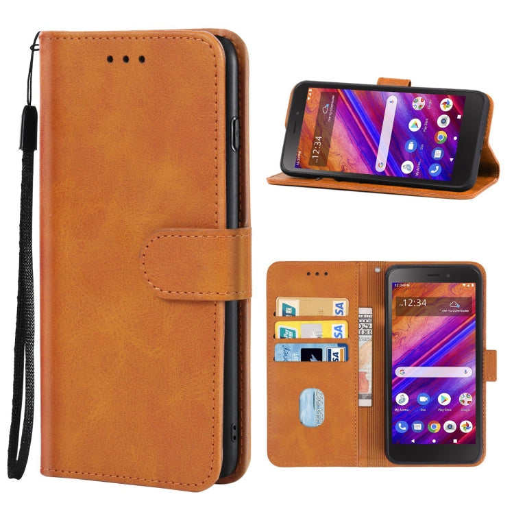 For BLU View 1 Leather Phone Case