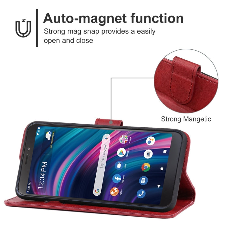 For BLU View 3 B140DL Leather Phone Case