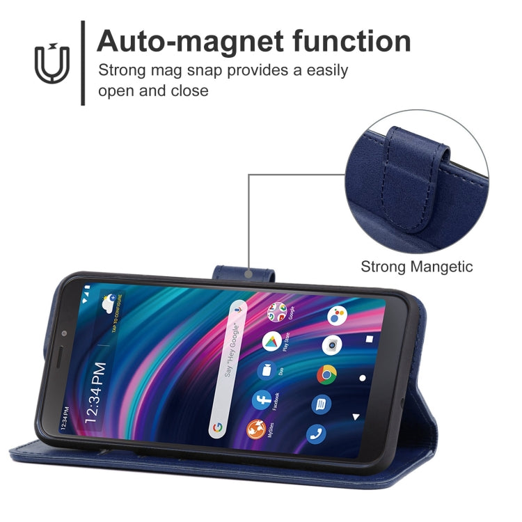 For BLU View 3 B140DL Leather Phone Case