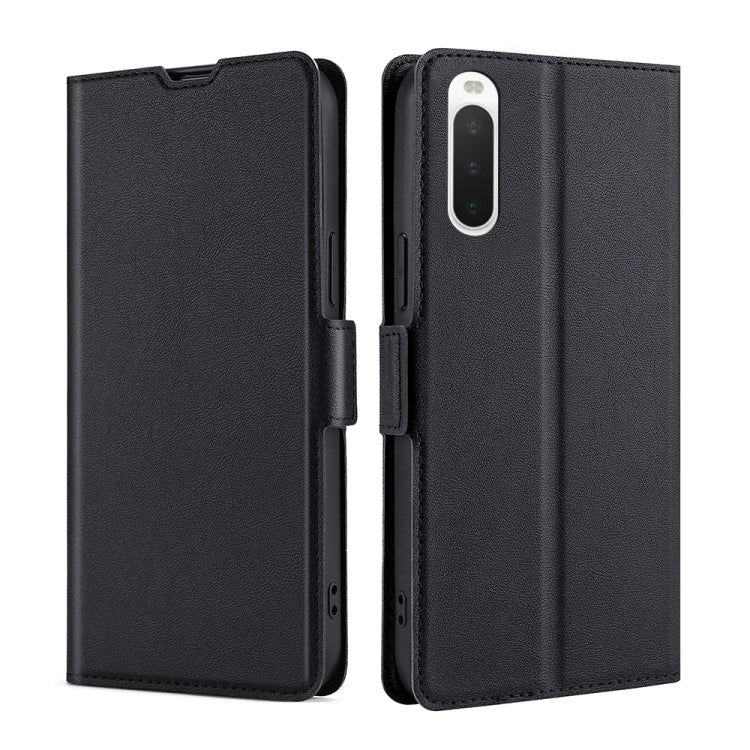 For Sony Xperia 10 IV Ultra-thin Voltage Side Buckle Flip Leather Case