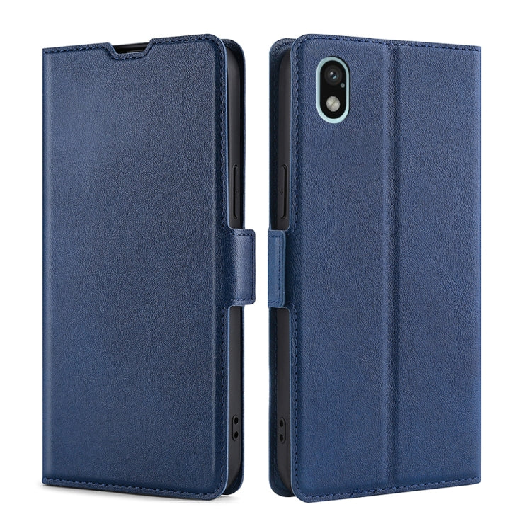 For Sony Xperia ACE III Ultra-thin Voltage Side Buckle Flip Leather Case