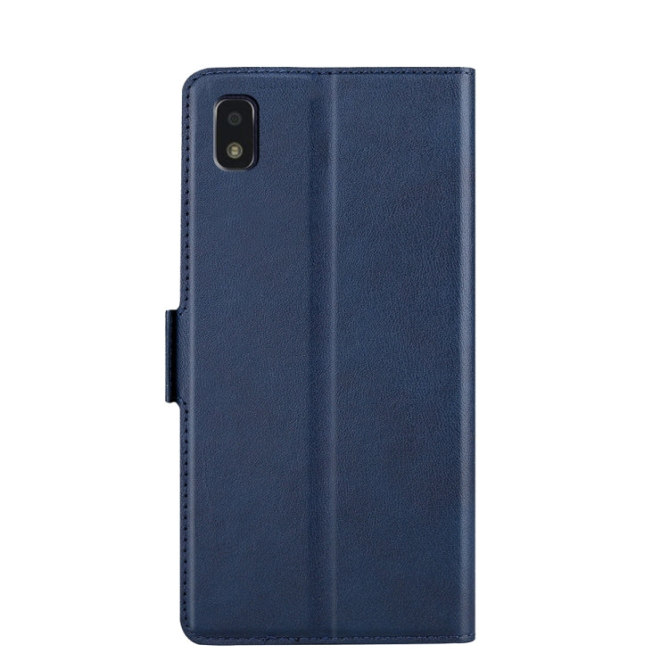 For ZTE Blade L210 Ultra-thin Voltage Side Buckle Flip Leather Case