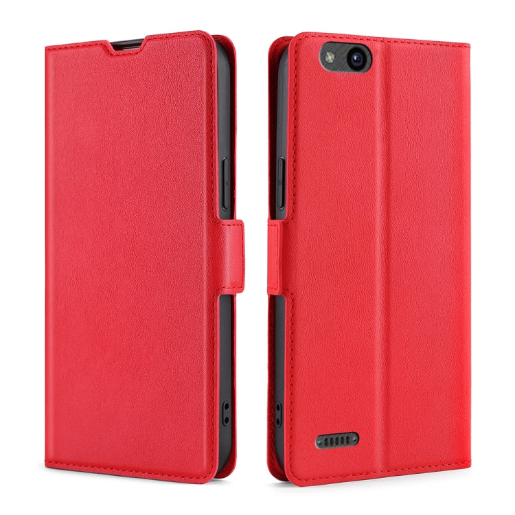 For ZTE Tempo X / N9137 Ultra-thin Voltage Side Buckle Flip Leather Case