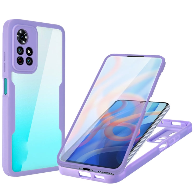 For Xiaomi Redmi Note 11 Acrylic + TPU 360 Degrees Full Coverage Phone Case