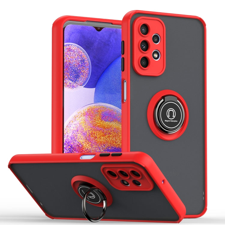 For Samsung Galaxy A23 Q Shadow 1 Series TPU + PC Ring Holder Phone Case