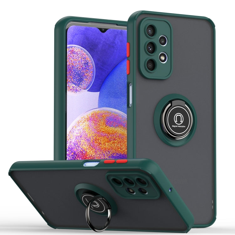 For Samsung Galaxy A23 Q Shadow 1 Series TPU + PC Ring Holder Phone Case