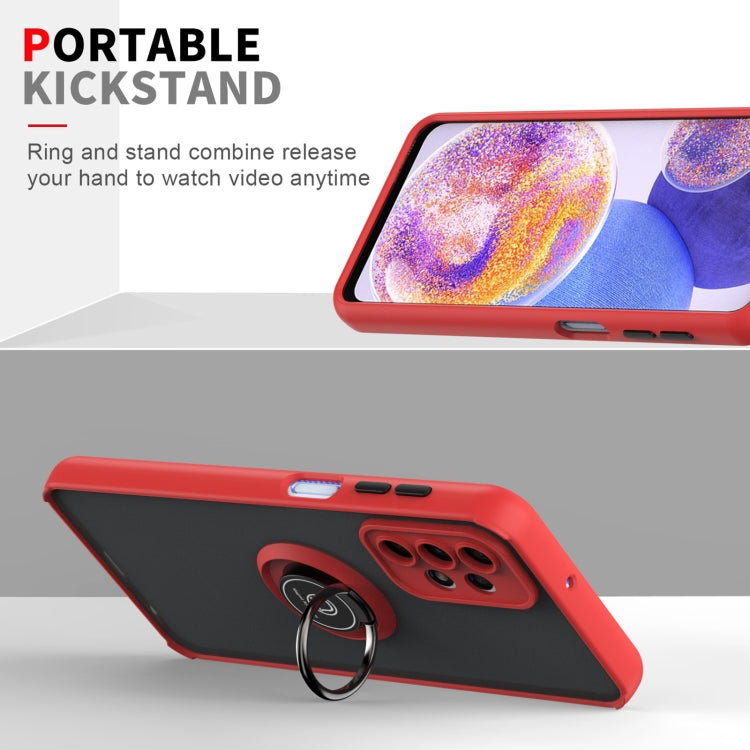 For Samsung Galaxy A23 Q Shadow 1 Series TPU + PC Ring Holder Phone Case