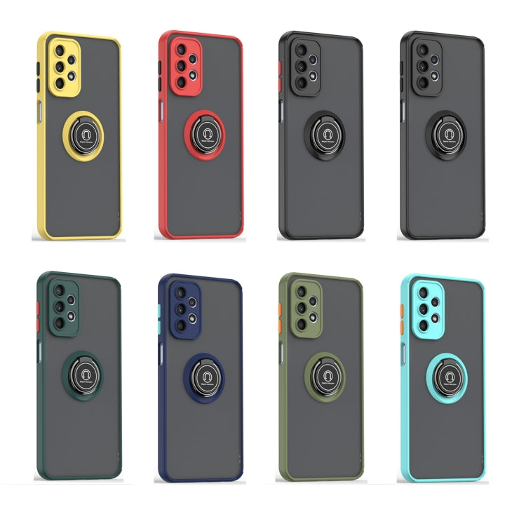 For Samsung Galaxy A23 Q Shadow 1 Series TPU + PC Ring Holder Phone Case