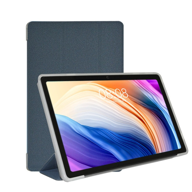 For Teclast T40 Pro 3-Fold Holder Flip Leather Tablet Case