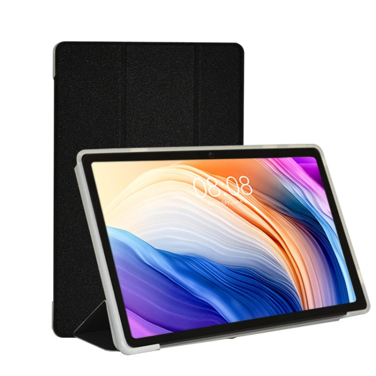 For Teclast T40 Pro 3-Fold Holder Flip Leather Tablet Case