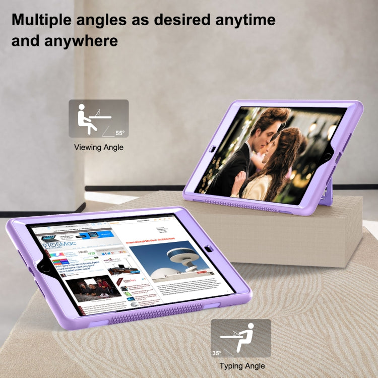 PC+Silicone Holder Tablet Case For iPad 9.7 2018 / 2017