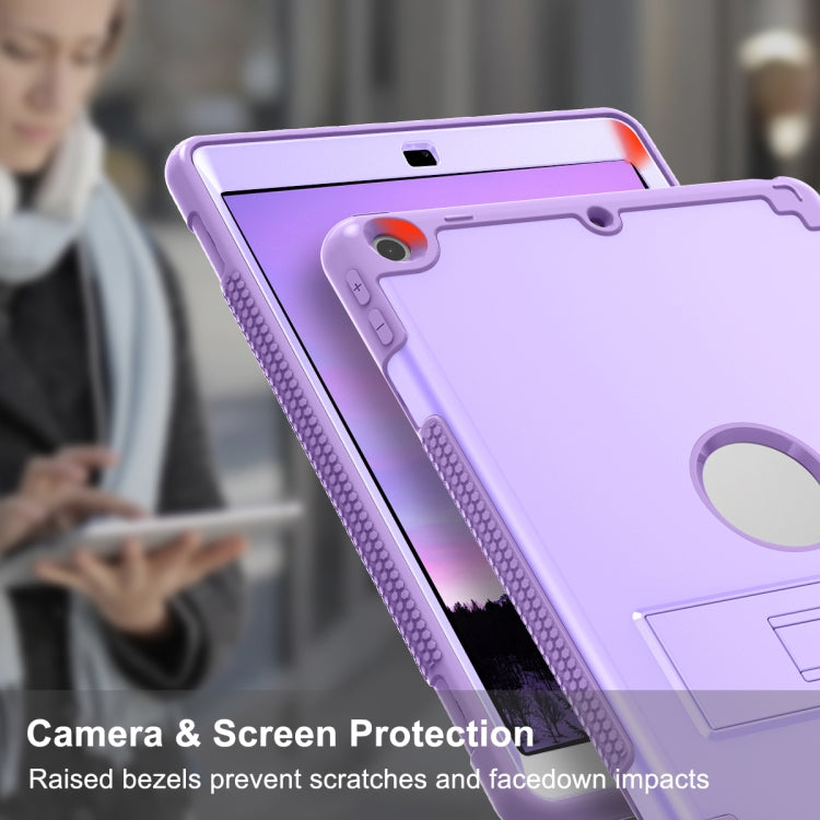 PC+Silicone Holder Tablet Case For iPad 9.7 2018 / 2017