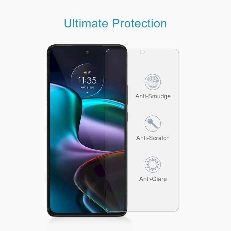 50 PCS 0.26mm 9H 2.5D Tempered Glass Film For Motorola Edge 30