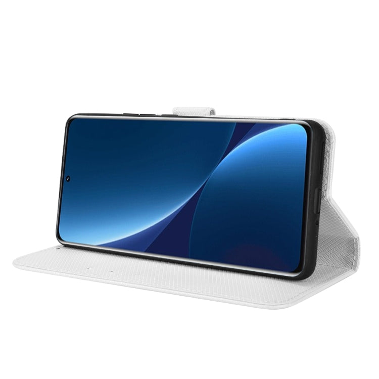 For Xiaomi 12 / 12X Diamond Texture Leather Phone Case