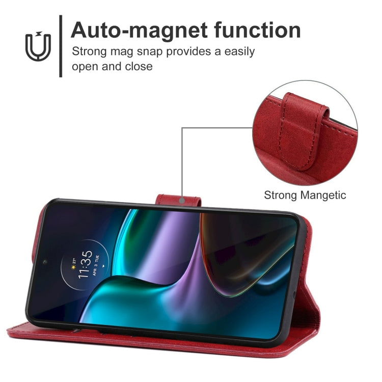 For Motorola Edge 30 Leather Phone Case