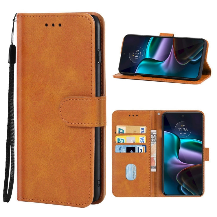 For Motorola Edge 30 Leather Phone Case