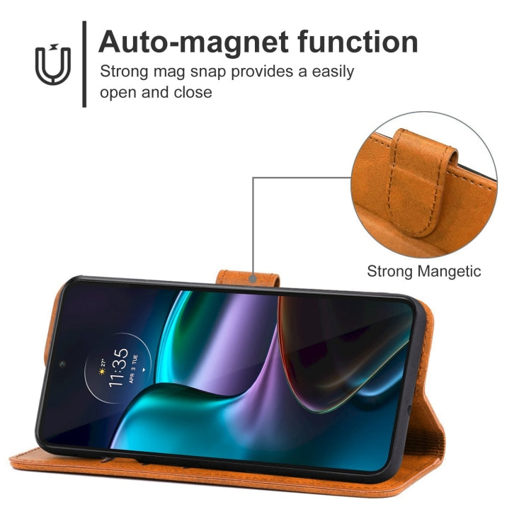 For Motorola Edge 30 Leather Phone Case