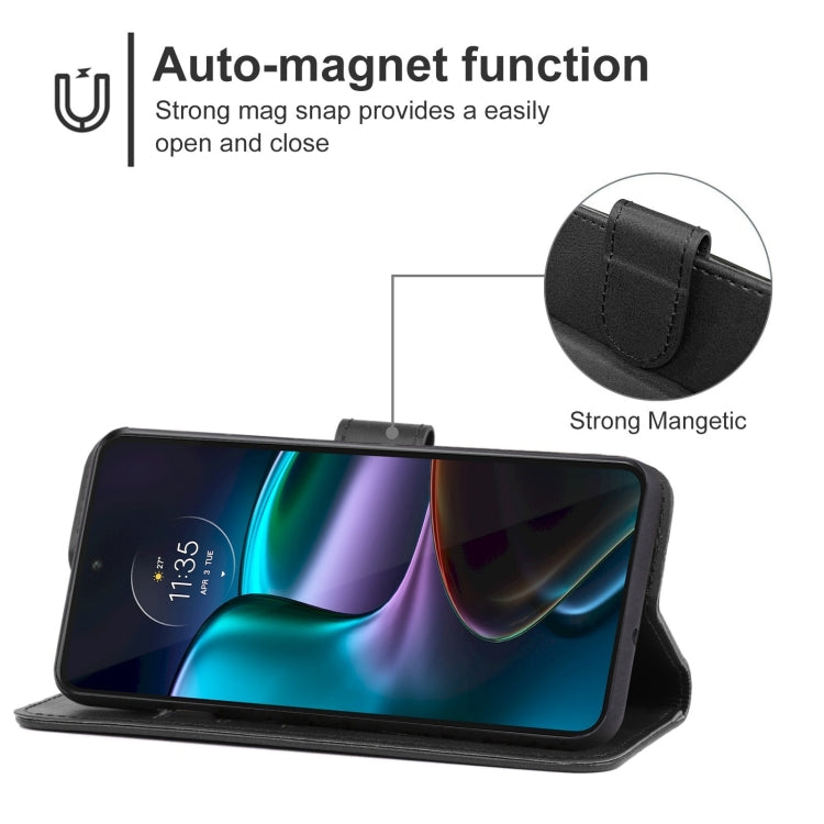 For Motorola Edge 30 Leather Phone Case