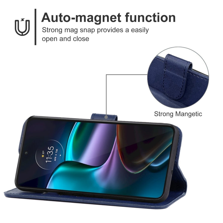 For Motorola Edge 30 Leather Phone Case