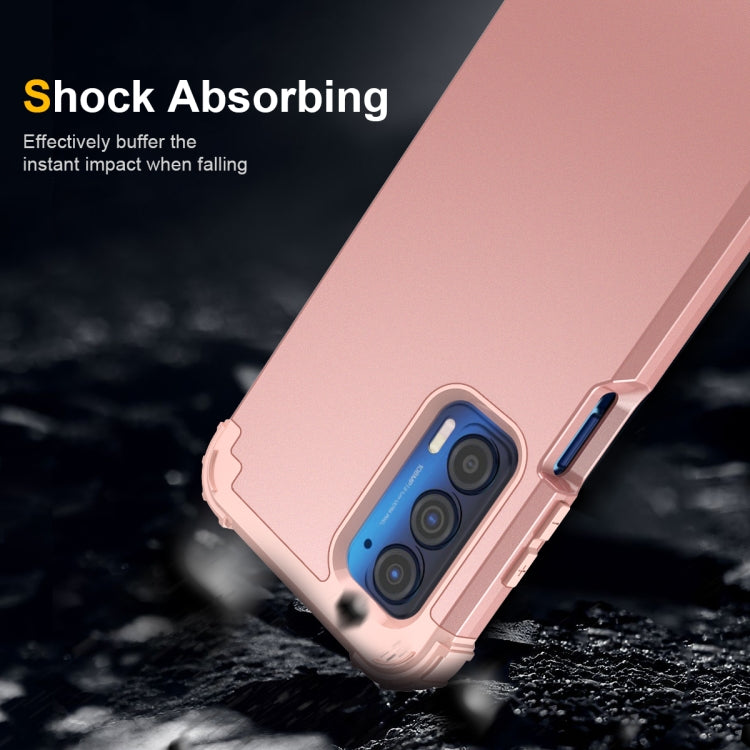 For Motorola Edge 2021 PC + Silicone Phone Case