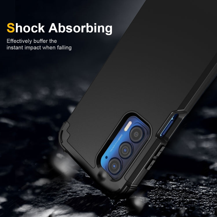 For Motorola Edge 2021 PC + Silicone Phone Case