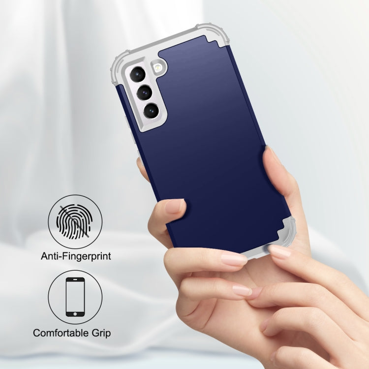 For Samsung Galaxy S22 5G PC + Silicone Phone Case