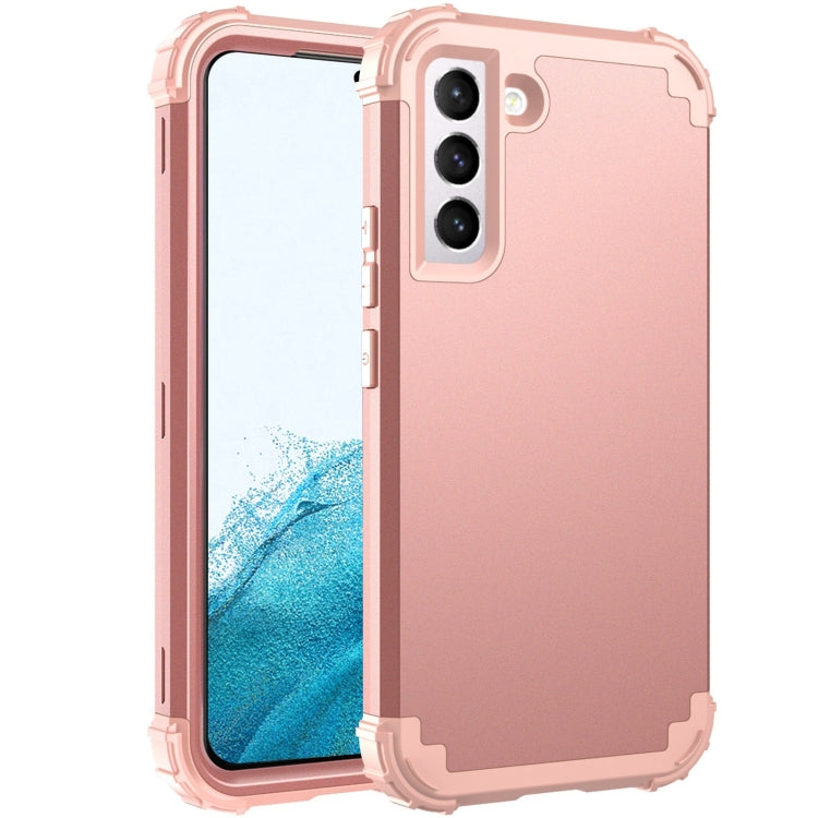 For Samsung Galaxy S22 5G PC + Silicone Phone Case