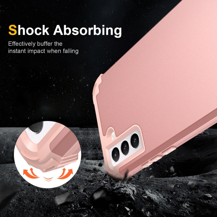For Samsung Galaxy S22 5G PC + Silicone Phone Case