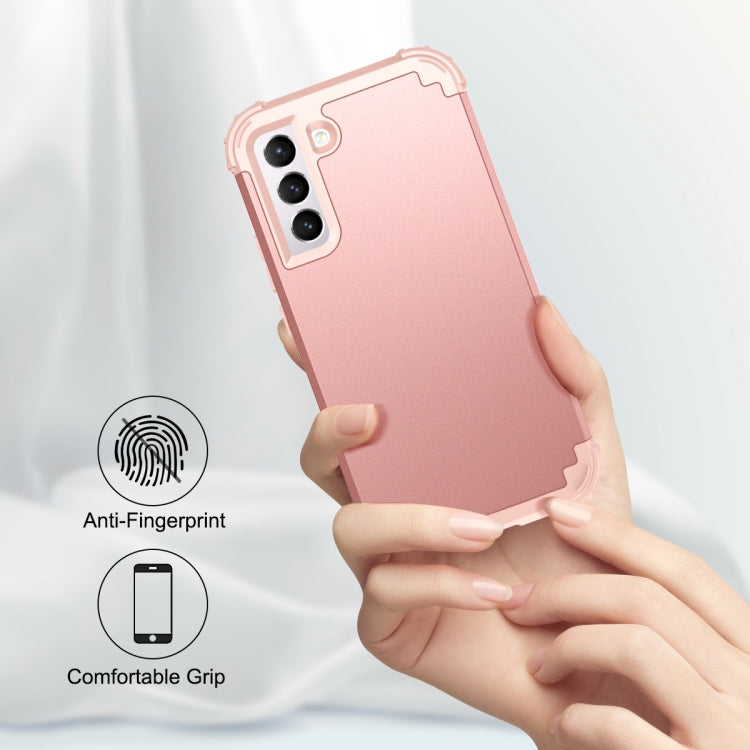 For Samsung Galaxy S22 5G PC + Silicone Phone Case