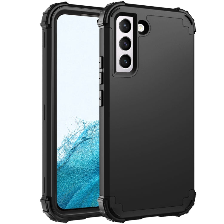 For Samsung Galaxy S22 5G PC + Silicone Phone Case