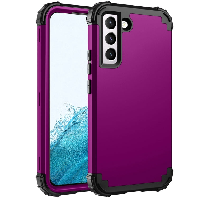 For Samsung Galaxy S22 5G PC + Silicone Phone Case