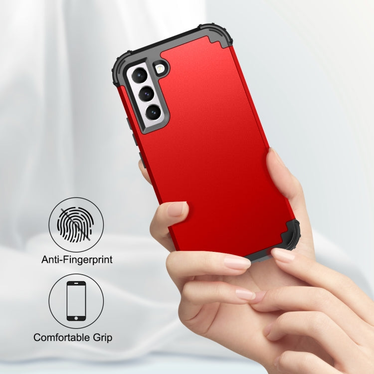 For Samsung Galaxy S22+ 5G PC + Silicone Phone Case