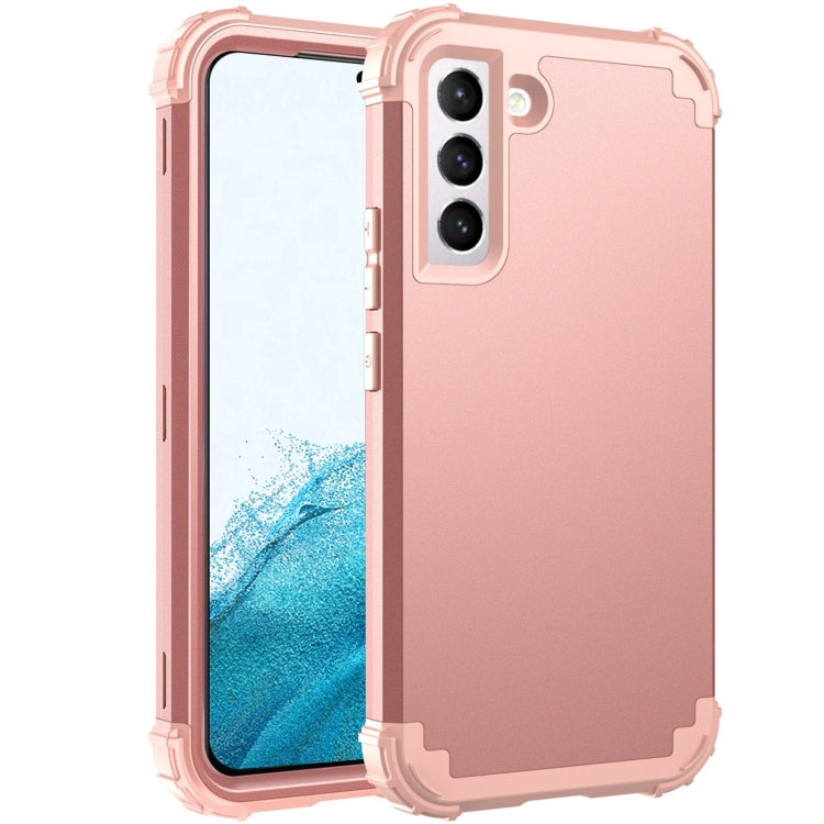 For Samsung Galaxy S22+ 5G PC + Silicone Phone Case