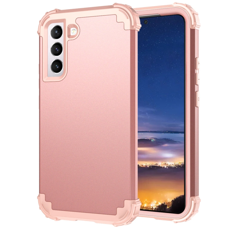 For Samsung Galaxy S22+ 5G PC + Silicone Phone Case