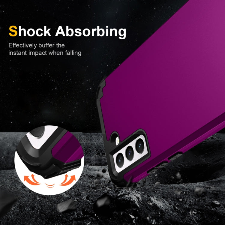 For Samsung Galaxy S22+ 5G PC + Silicone Phone Case