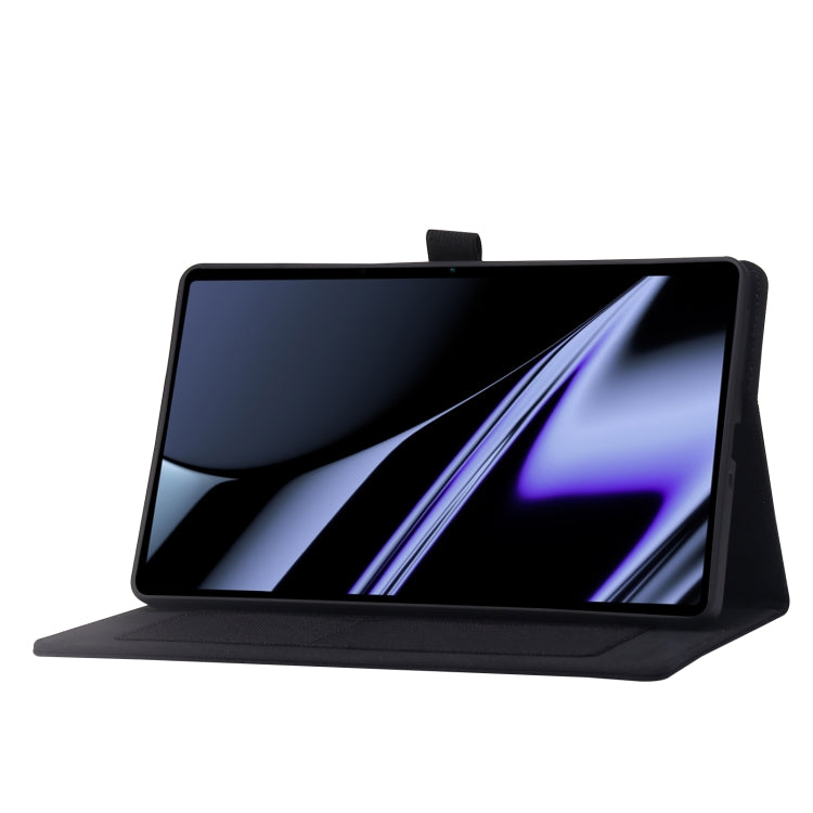 For OPPO Realme Pad mini Horizontal Flip TPU + Fabric PU Leather Tablet Case